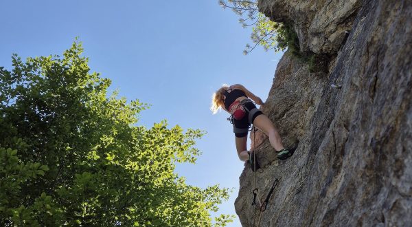 lead climbing course in bovec 15