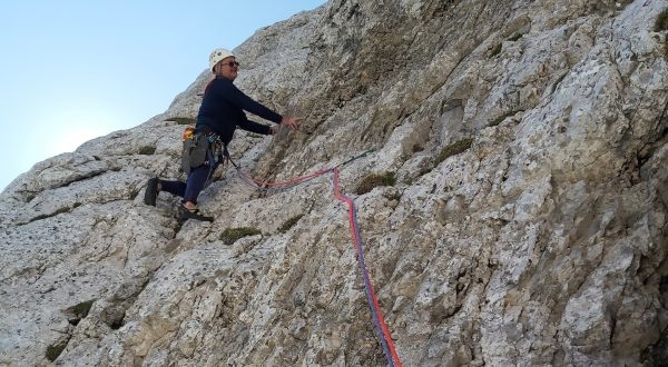 multi pitch climbing julian alps 15