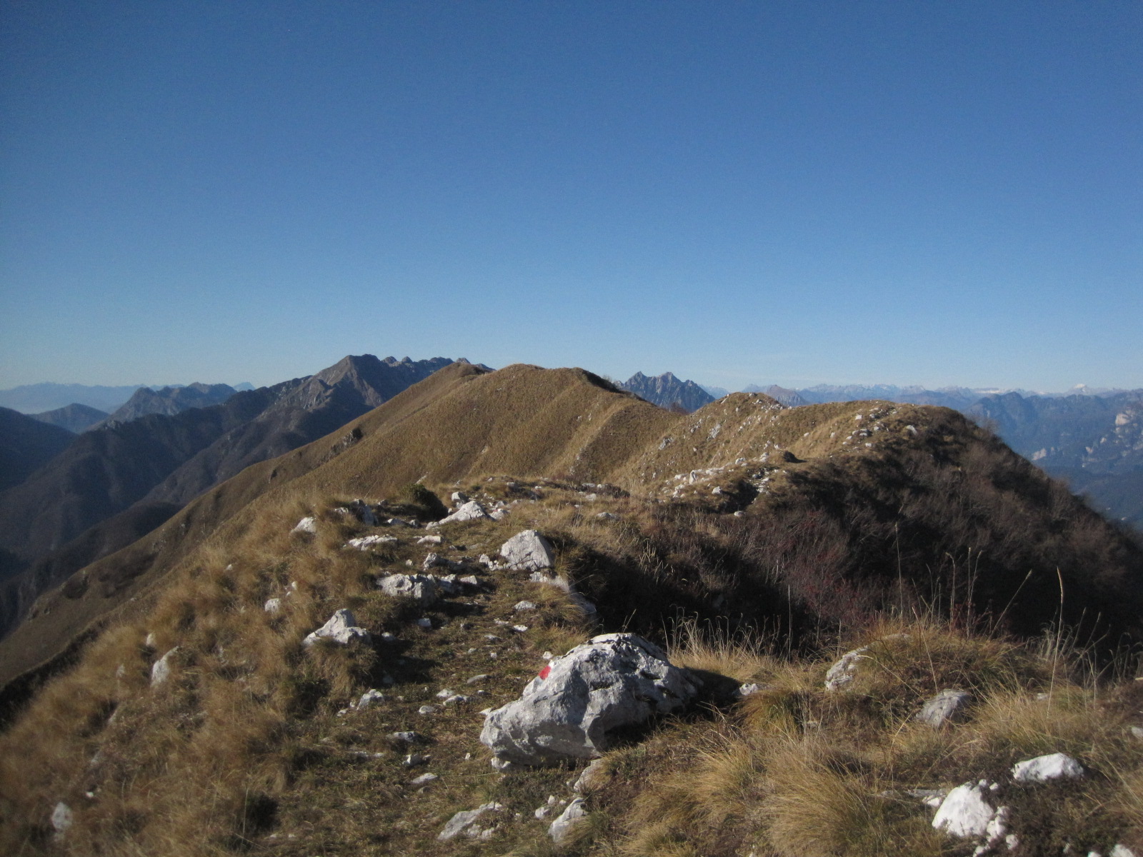 Magical Ridge above the Resia Valley resia valley ridge hike julian alps 01
