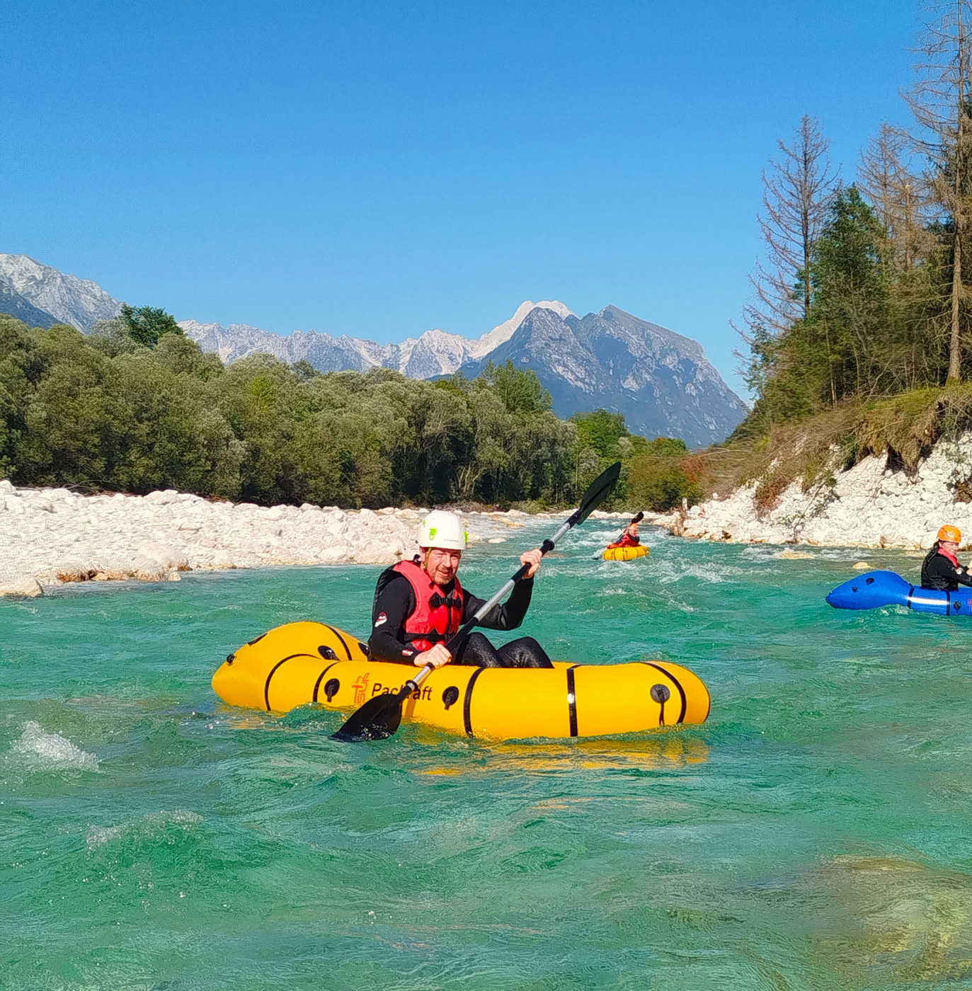 Packrafing Bovec easy packrafting on soca ricer 12.jpg